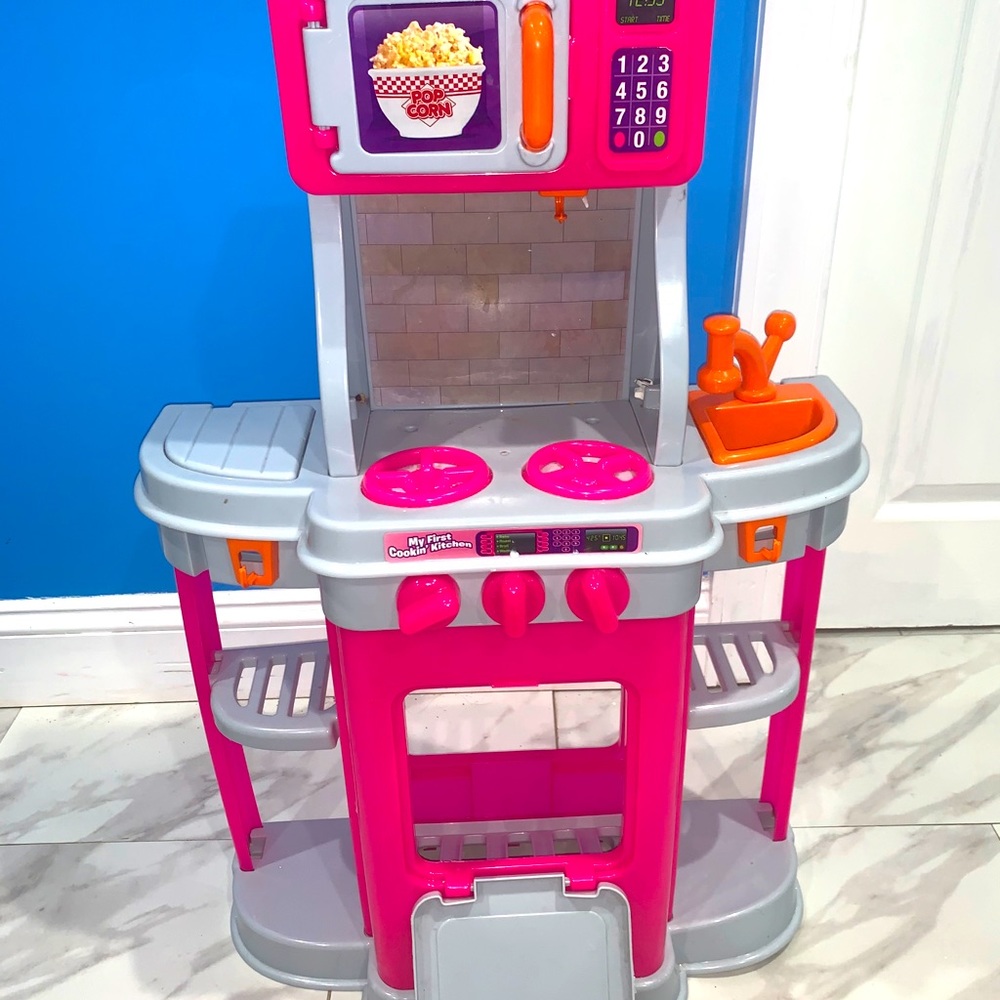 GIRLS COOKING 🥘 FOOD PLAY SET
